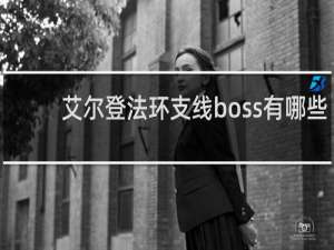 艾尔登法环支线boss有哪些
