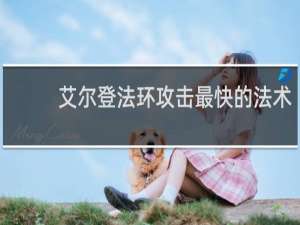 艾尔登法环攻击最快的法术