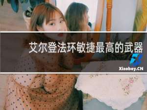 艾尔登法环敏捷最高的武器