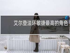 艾尔登法环敏捷最高的角色