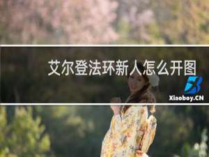 艾尔登法环新人怎么开图