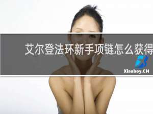 艾尔登法环新手项链怎么获得