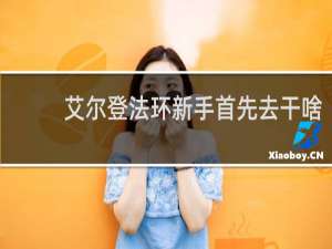 艾尔登法环新手首先去干啥