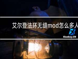 艾尔登法环无缝mod怎么多人