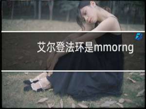 艾尔登法环是mmorng