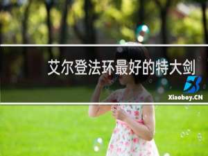 艾尔登法环最好的特大剑