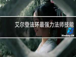 艾尔登法环最强力法师技能