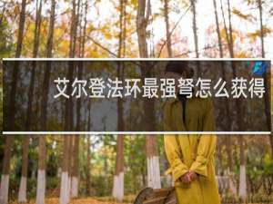 艾尔登法环最强弩怎么获得