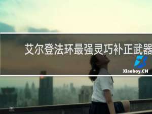 艾尔登法环最强灵巧补正武器