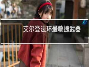 艾尔登法环最敏捷武器