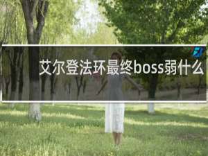 艾尔登法环最终boss弱什么