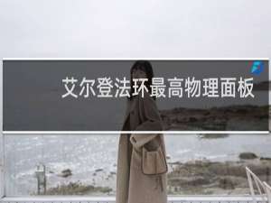 艾尔登法环最高物理面板