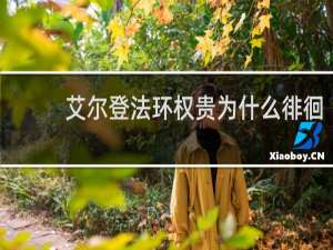 艾尔登法环权贵为什么徘徊