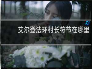 艾尔登法环村长符节在哪里