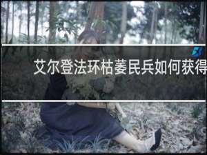 艾尔登法环枯萎民兵如何获得