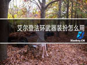 艾尔登法环武器装扮怎么用