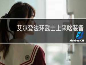 艾尔登法环武士上来啥装备