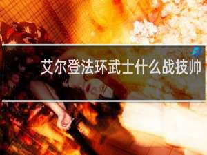 艾尔登法环武士什么战技帅