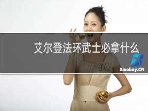 艾尔登法环武士必拿什么