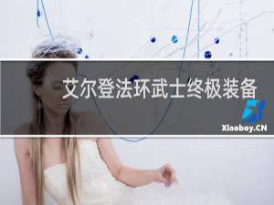 艾尔登法环武士终极装备
