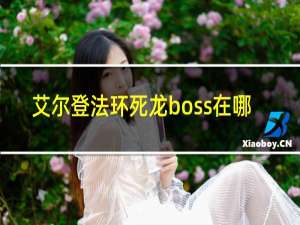 艾尔登法环死龙boss在哪