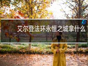 艾尔登法环永恒之城拿什么