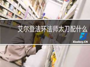艾尔登法环法师太刀配什么