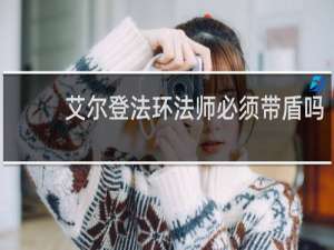 艾尔登法环法师必须带盾吗