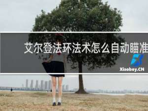 艾尔登法环法术怎么自动瞄准