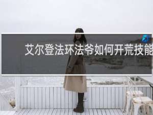 艾尔登法环法爷如何开荒技能