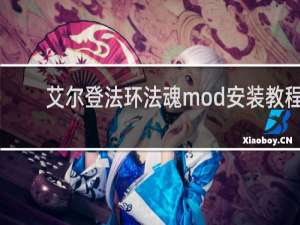 艾尔登法环法魂mod安装教程