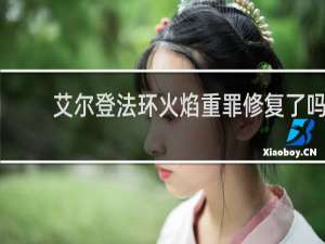 艾尔登法环火焰重罪修复了吗