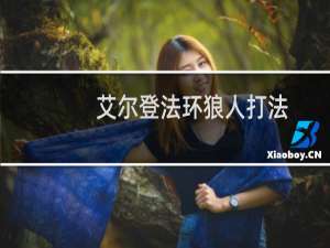 艾尔登法环狼人打法