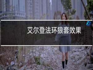 艾尔登法环狼套效果