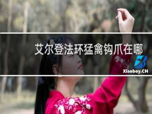 艾尔登法环猛禽钩爪在哪