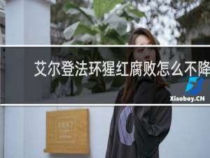 艾尔登法环猩红腐败怎么不降