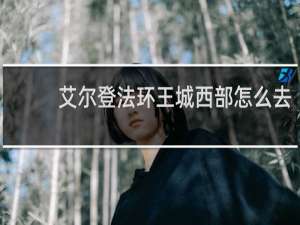 艾尔登法环王城西部怎么去