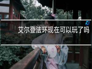 艾尔登法环现在可以玩了吗