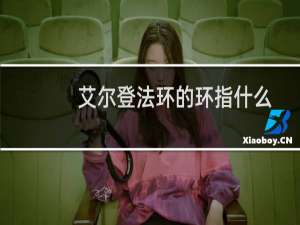 艾尔登法环的环指什么