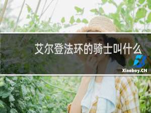 艾尔登法环的骑士叫什么