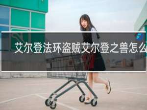 艾尔登法环盗贼艾尔登之兽怎么打