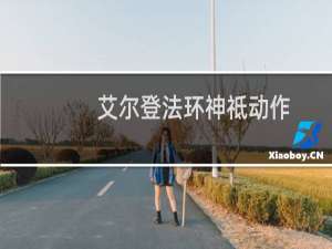 艾尔登法环神祗动作