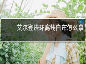 艾尔登法环离线白布怎么拿