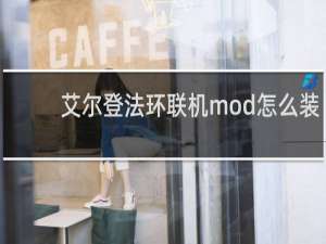 艾尔登法环联机mod怎么装