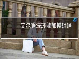 艾尔登法环能加模组吗