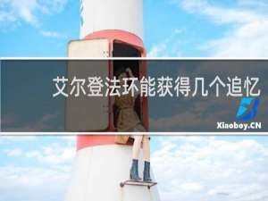 艾尔登法环能获得几个追忆