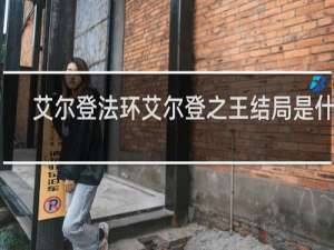 艾尔登法环艾尔登之王结局是什么