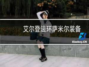 艾尔登法环萨米尔装备