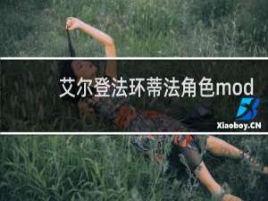 艾尔登法环蒂法角色mod