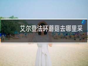 艾尔登法环蘑菇去哪里采